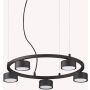 Ideal Lux MINOR 235516 Lampă cu pendul 5x9W/GX53 ip20