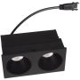 Maxlight MODULAR HM180 2L Lumină îngropată deasupra plafonului 2x6w/led 3000k 400lm ip20