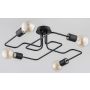 Alfa HOOK 24744 Lampă de tavan 4x60W/E27 IP20