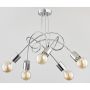 Alfa TANGO CHROME 24465 Lampă de tavan 5x60W/E27