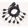 Ideal Lux FIESTA 246796 Gîrlă 10x15W/E27 ip44