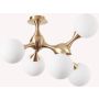 Ideal Lux NODI 241050 Lampă de tavan 5x28W/E14 ip20