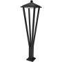 Italux Bons OFL-22474-L-BK Lampă de podea 1x12W/LED 3000K 590lm IP54