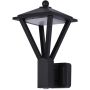 Italux Bons OWL-22474-BK Aplique de perete 1x12W+3W/LED 3000K 590lm IP54