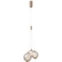 Italux Butero PND-34359-3-HBR-AMB Lampă cu pendul 3x12W/LED 3000K 1095lm IP20