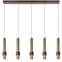 Lucide MARGARY 24402/30/96 Lampă cu pendul 5x4.3w/led 2700k 2300lm ip20