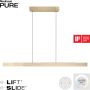 Paul Neuhaus PURE-MOTO-RISE 2545-60 Lampă cu pendul 3x13W/LED 2700-5000k 1900lm ip20