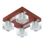 Prezent OMEGA 25067 Lustră de tavan 4x40W/G9 IP20