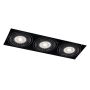 Antigo Komoro 3310 Lumină îngropată deasupra plafonului 3x15W/Gu10 IP20