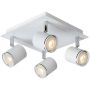 Lucide RILOU 26994/20/31 Spot 4x5w/gu10 3000k 320lm ip20