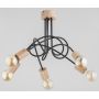 Alfa TANGO WOOD 27435 Lampă de tavan 5x60W/E27