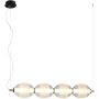 Italux Rinot PND-45372-4-WH-CL Lampă cu pendul 1x29W/LED 3000K 1600lm IP20