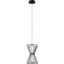 Italux Sanke PND-63849-2-BK Lampă cu pendul 1x8W/LED 3000K 380lm IP20