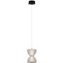 Italux Tica PND-83949-1-BK Lampă cu pendul 1x8W/LED 3000K 430lm IP20