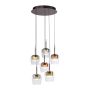 Paul Neuhaus Q-KON 2744-70 Lampă cu pendul 6x6W/LED 2700K-5000K 750lm IP20