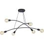 TK Lighting HELIX 2726 Lampă cu pendul 6x60W/E27