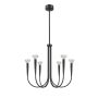 Zuma Line BOSTON P0603-06F-P7B1 Lampă cu pendul 6x60W/Led 3000K 3300lm IP20