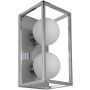 Italux Daisy MB-BR4367-W2 CH Aplique de perete 2x4W/G9 IP20