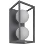 Italux Daisy MB-BR4367-W2 GR Aplique de perete 2x4W/G9 IP20