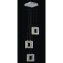 Italux Lauri MD1100341-3B Lampă cu pendul 3x28.8W/LED IP20