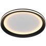 Italux Artizo PLF-02326-S-BK Lustră de tavan 1x18W/LED 3000K/4000K/6000K 2200lm IP20