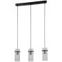 Italux Merto PND-40930-3B-BK Lampă cu pendul 3x40W/E14 IP20