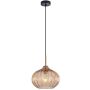 Italux Pansol PND-2940-1S-BRO-AMB Lampă cu pendul 1x40W/E27 IP20