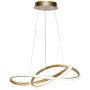Italux Almera PND-64728-GD Lampă cu pendul 1x32W/LED 3000K/4000K/6000K IP20