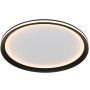 Italux Artizo PLF-02326-M-BK Lustră de tavan 1x24W/LED 3000K/4000K/6000K 2900lm IP20