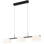 Italux Austis PND-02836-3-BK Lampă cu pendul 1x24W/LED 3000K/4000K/6000K 3700lm IP20