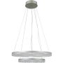 Italux Barlo PND-34526-2L-SILV Lampă cu pendul 2x36W/LED 3000K/4000K/6000K IP20