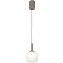 Italux Montes PND-02217-1-BRO Lampă cu pendul 1x6W/LED 3000K/4000K/6000K 650lm IP20