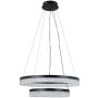 Italux Pantal PND-34533-2L-BK Lampă cu pendul 2x36W/LED 3000K/4000K/6000K 2300lm IP20