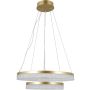 Italux Pantal PND-34533-2L-GD Lampă cu pendul 2x36W/LED 3000K/4000K/6000K 3600lm IP20