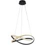 Italux Rumio PND-23917-BK Lampă cu pendul 1x40W/LED 3000K/4000K/6000K 3400lm IP20