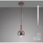 Paul Neuhaus BOWL 2284-23 Lampă cu pendul 1x7,4W/LED 2700k 300lm ip20
