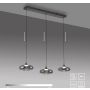 Paul Neuhaus POSH 15693-15 Lampă cu pendul 3x6,3W/LED 3000k 1000lm ip20
