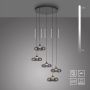 Paul Neuhaus POSH 15694-15 Lampă cu pendul 5x6,3W/LED 3000k 1450lm ip20