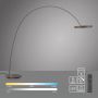 Paul Neuhaus PURE CLIPSE-BOW 562-34 Lampă de podea 2x20W/LED 2200-5000k 1100lm ip20