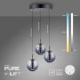 Paul Neuhaus PURE E-Infinity 2222-15 Lampă cu pendul 3x7W/LED 2200-5000k 520lm ip20
