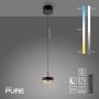 Paul Neuhaus PURE FALLING RINGS 2503-18 Lampă cu pendul 1x8W/LED 2200-5000k 310lm ip20