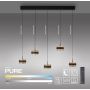 Paul Neuhaus PURE FALLING RINGS 2504-18 Lampă cu pendul 5x8W/LED 2200-5000k 1500lm ip20