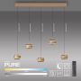 Paul Neuhaus PURE FALLING RINGS 2504-97 Lampă cu pendul 5x8W/LED 2200-5000k 1500lm ip20