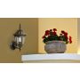 Polux FLORENCJA 302564 Aplique de perete 1x20W/E27 IP43