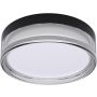 Italux Rilta PLF-73527-M-BK Lampă de tavan 1x24W/LED IP65