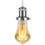 Altavola Design INDUSTRIAL CHIC LA001/P_chrom Lampă cu pendul 1x60W/E27 IP20