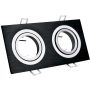 Polux SOUTH 302144 Lumină îngropată deasupra plafonului 2x8W/GU10 IP20