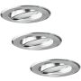 Polux SUN 305268 Lumină îngropată deasupra plafonului 1x3,5W/GU10 3000K 250LM IP20