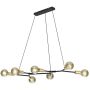 Trio CROSS 306700732 Lampă cu pendul 7x28w/e27 ip20