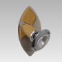 Prezent ZEUS NS/CH/LW 317 Aplique de perete 1x40W/E14/R50 IP20